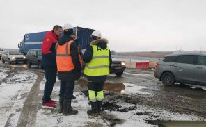 На мосту через овраг Татарский на федеральной дороге Саранск – Сурское –  Ульяновск сделают временное асфальтовое покрытие